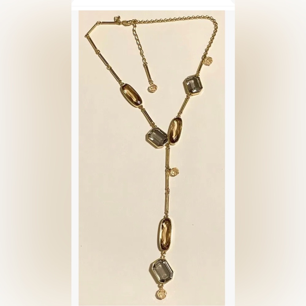 Authentic Swarovski Brand Lavalier Y Necklace